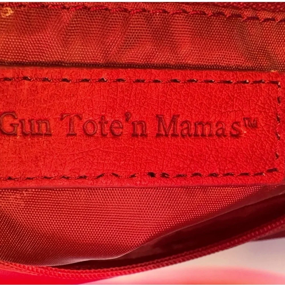 Concealed Carry Gun Tote’N Mommas Red Hobo Bag Small Frame